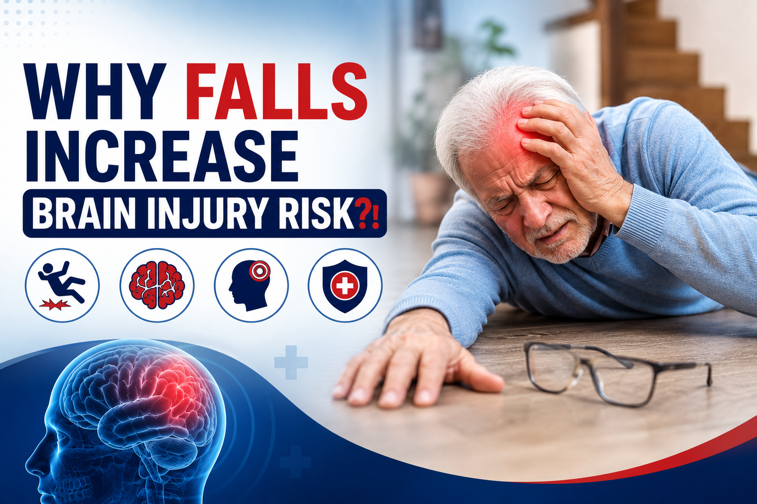 Why Falls Increase Brain Injury Risk?